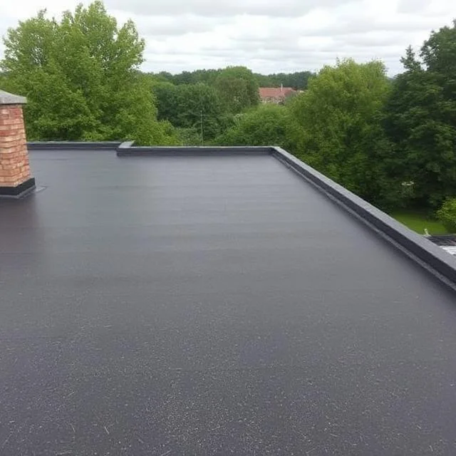 Roof cleaning detail